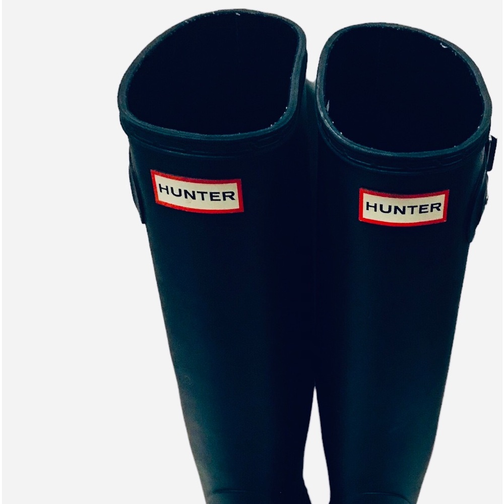 Black Hunter Knee High Boots 7 - Picture 7 of 13